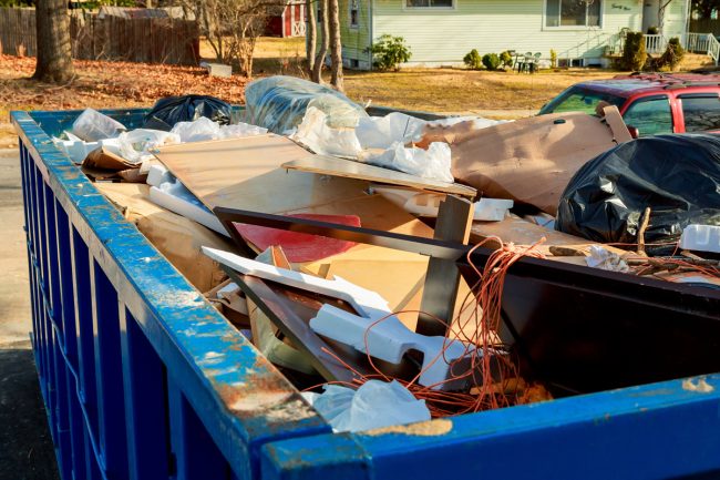 Dumpster Pad Cleaning