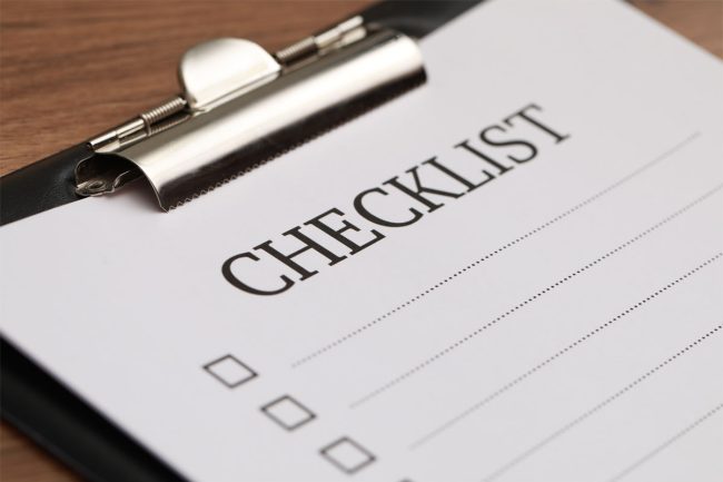 HOA Maintenance Checklist